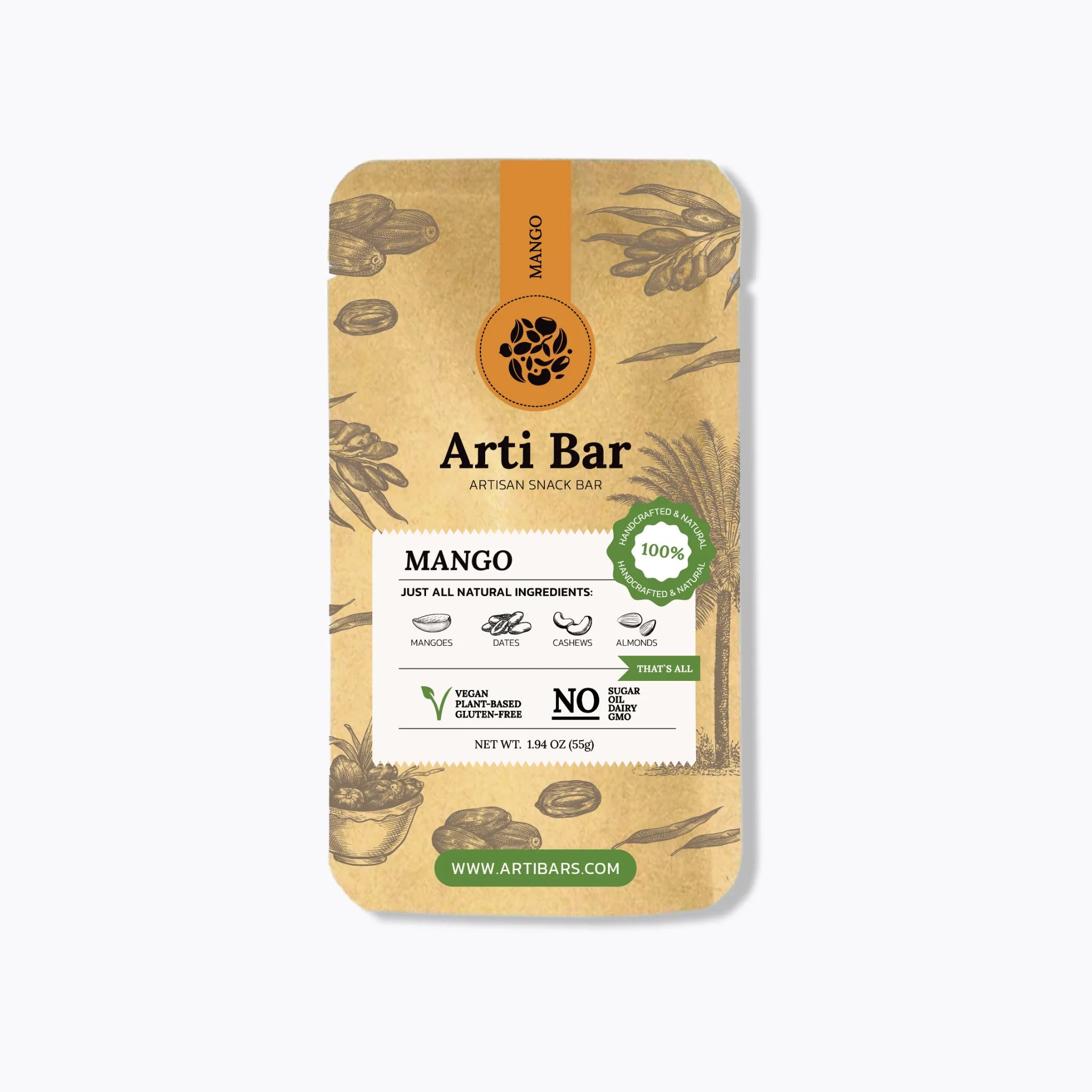 Arti Bar, MANGO (PACK OF 12)