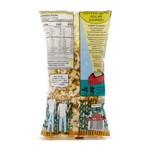 BjornQorn, BjornQorn Popcorn (3oz 12-pack), photo 3