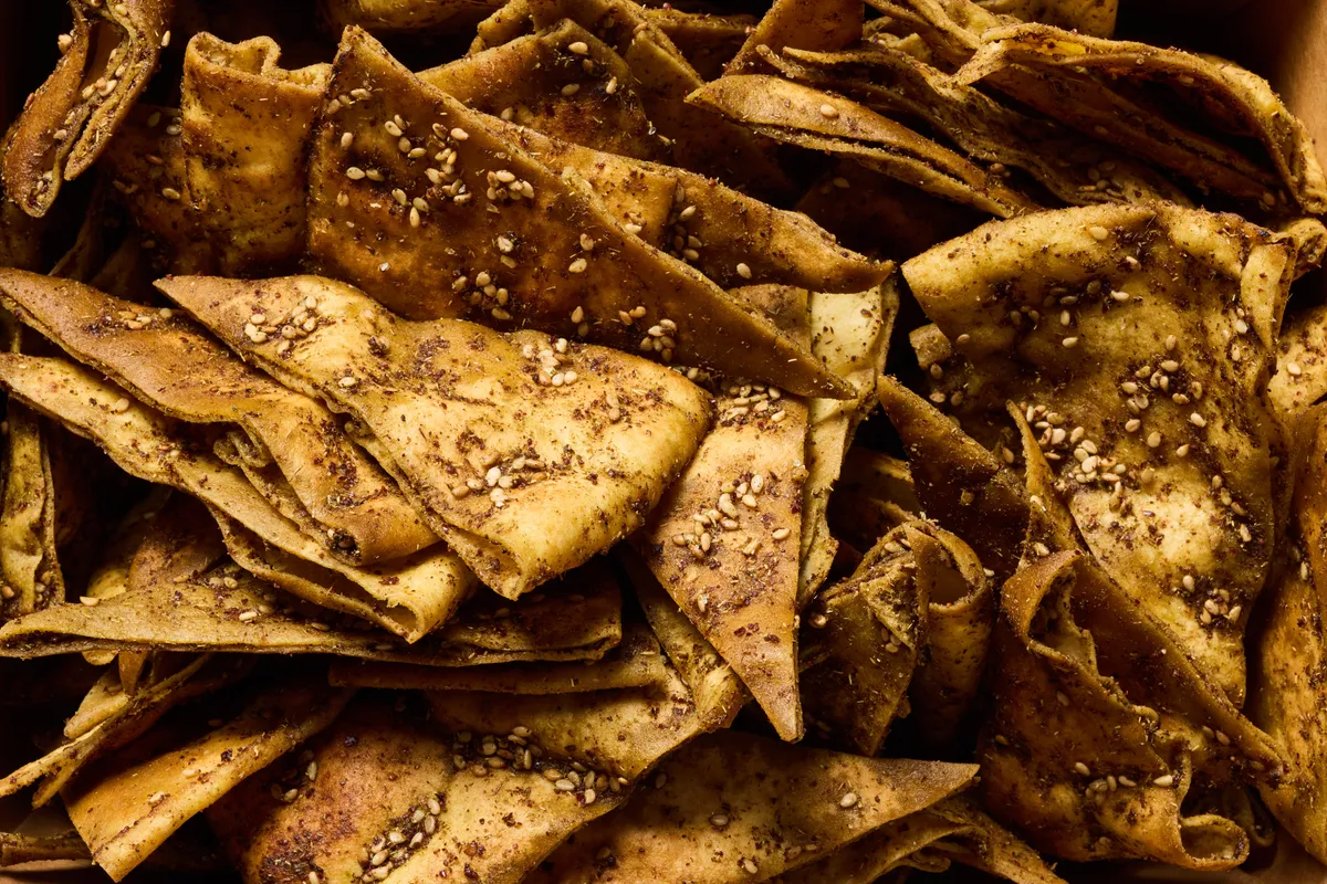 Zaza Snacks, ZaZa Za’atar Pita Chips, photo 3