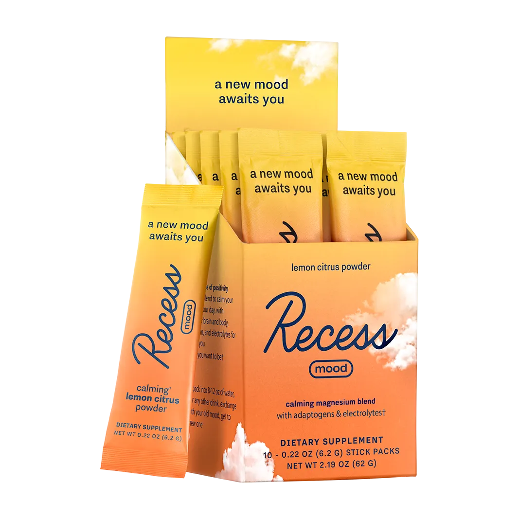 Recess, Recess Mood Powder - Lemon Citrus Stick Packs
